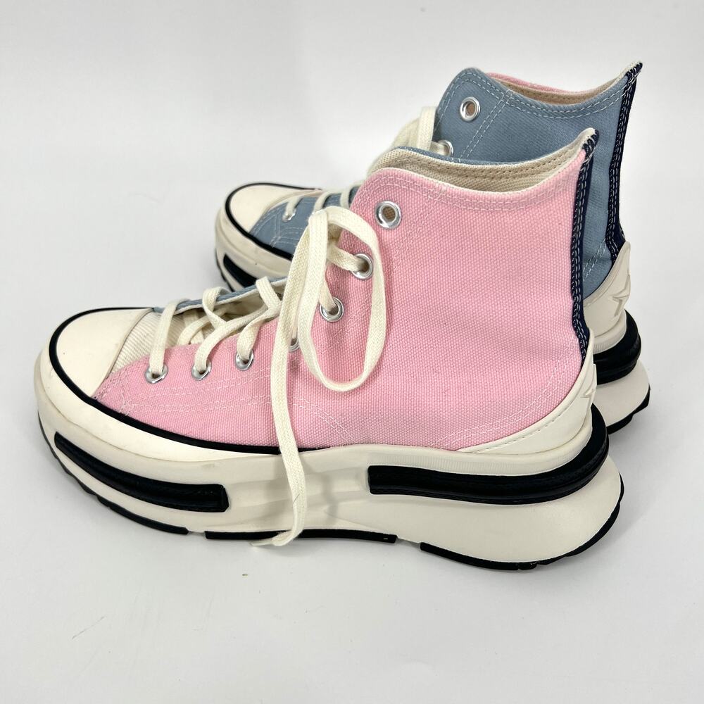 Converse Chuck Taylor Run Star Legacy CX Hi Top Shoes Pink Blue GQ2M N16 Size 8